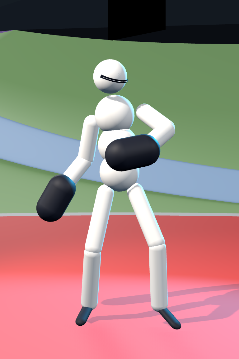 Umpire Bot Action Pose