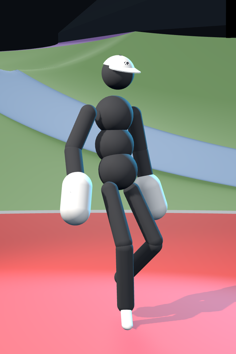 John Valleyball Action Pose